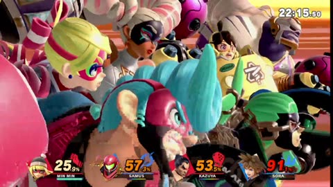 Min Min Super Move - Super Smash Bros Ultimate