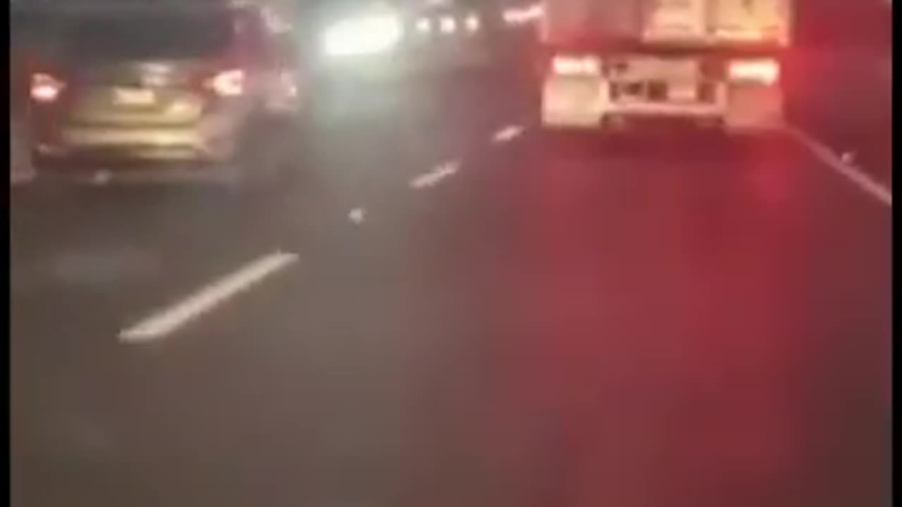 Trucker gets instant karma