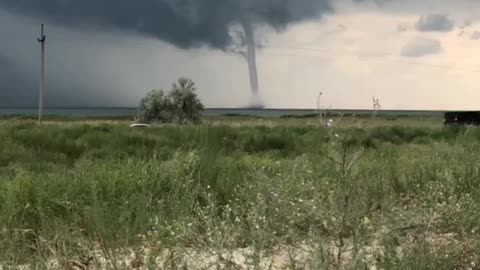 Tornado in Kirillovka Ukraine