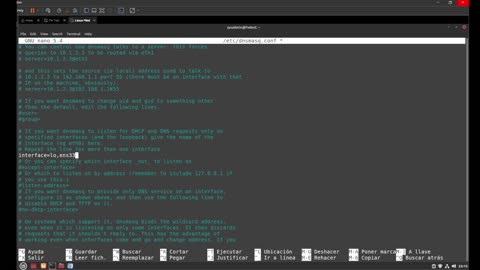 Configurar en Debian 11 DHCP y DNS con DNSMASQ