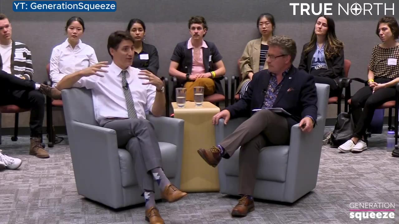 Trudeau says old people take up too much space and they need to be...