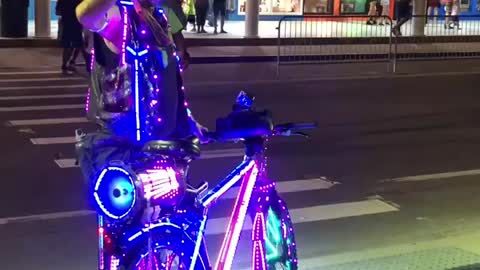 #lightsrider Riding With Night Lights #10