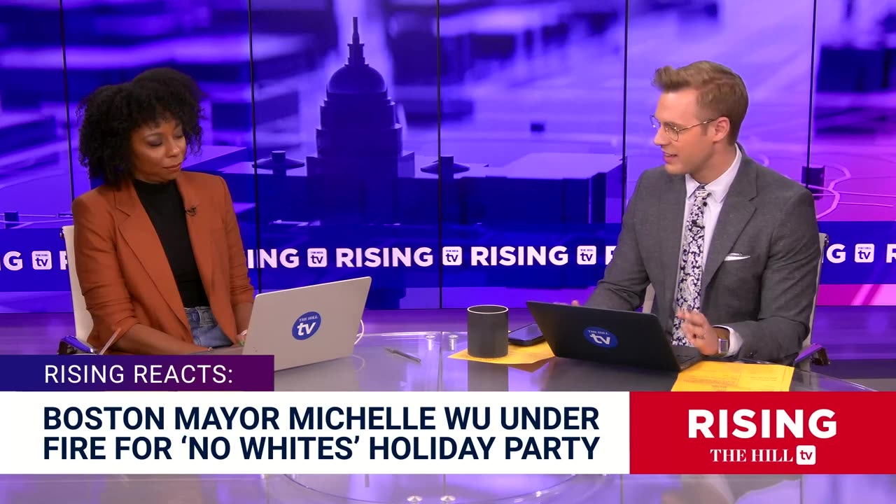 Boston Mayor Hosts NO WHITES Holiday Party for 'ELECTEDS OF COLOR' ONLY: Rising Reacts