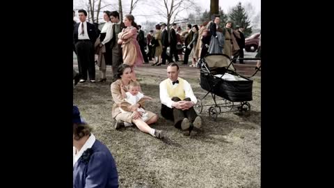 40 Colorized Photos Shows Life In The U.S In The 1930s And '40s