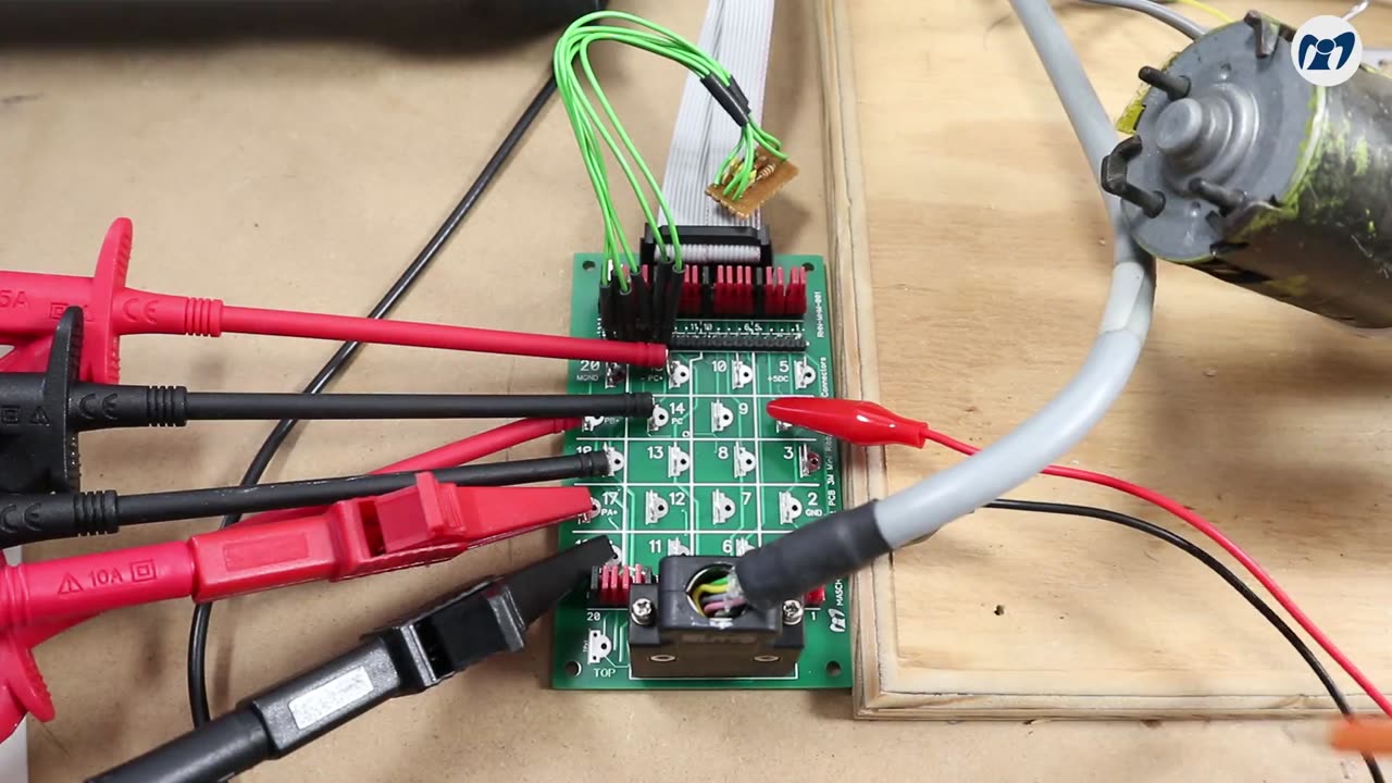 CNC-Servo-Encoder prüfen mit dem Oszi, Yaskawa