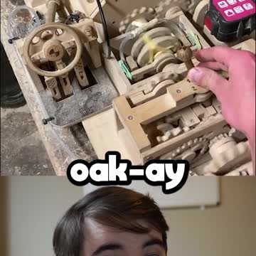 Working Wooden Car model!