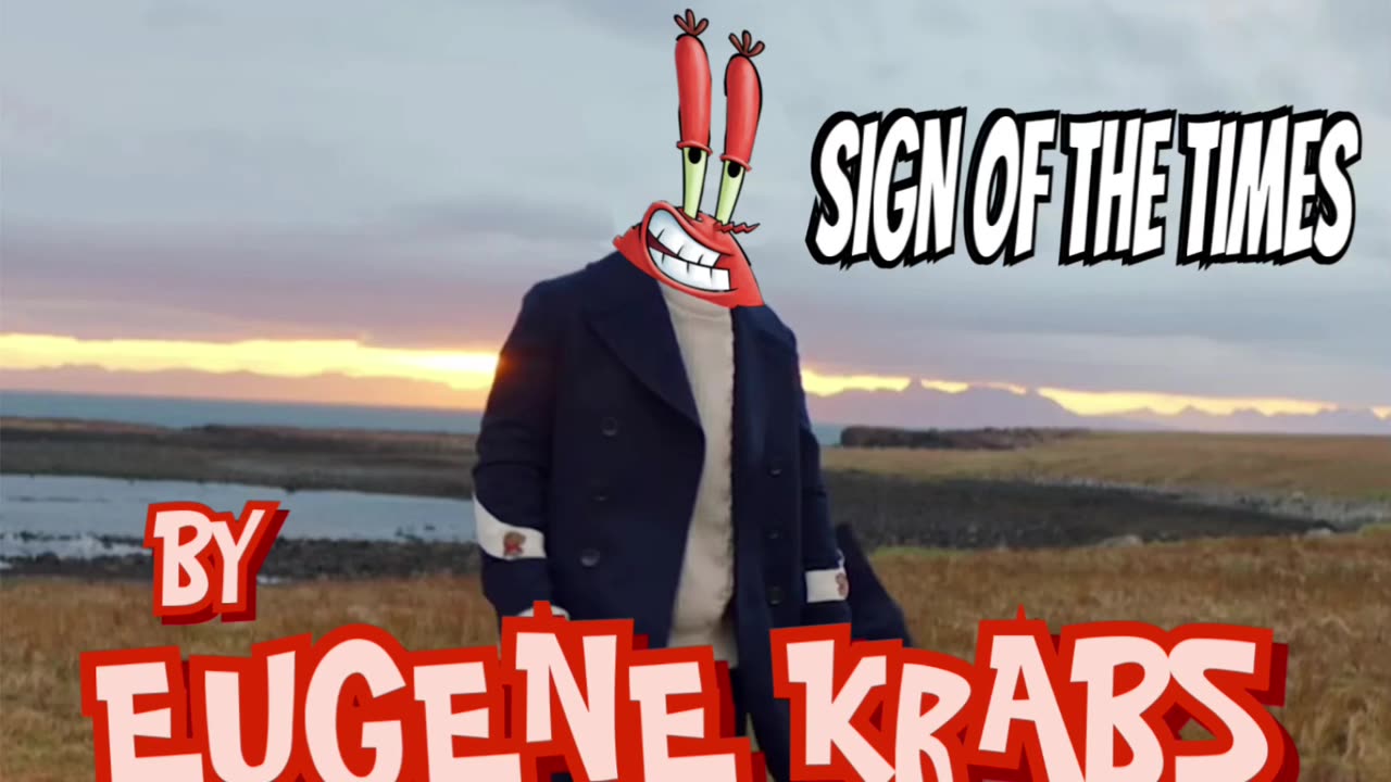 Harry Styles Sign Of The Times sung by Mr Eugene Krabs Ai