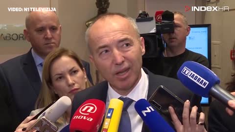 Krstičević se skoro rasplakao nakon divljačkog ispada u saboru