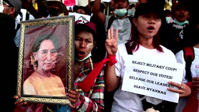 Scores dead in bloodiest day of Myanmar protests