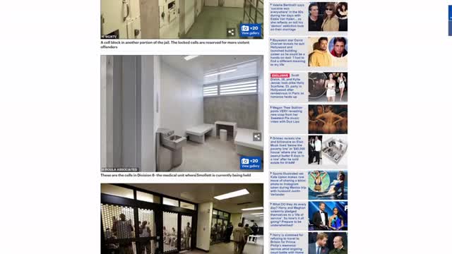 Jussie Smollett‘s jail cell exposed! Cook county Hollywood prison cell tour!