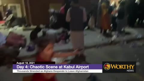 Day 4: Chaos ensues at Kabul Airport