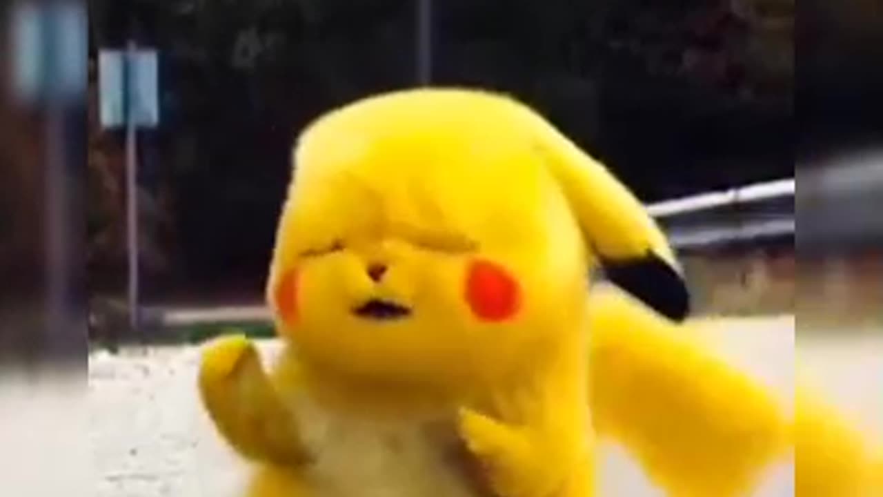 Picachu sad video