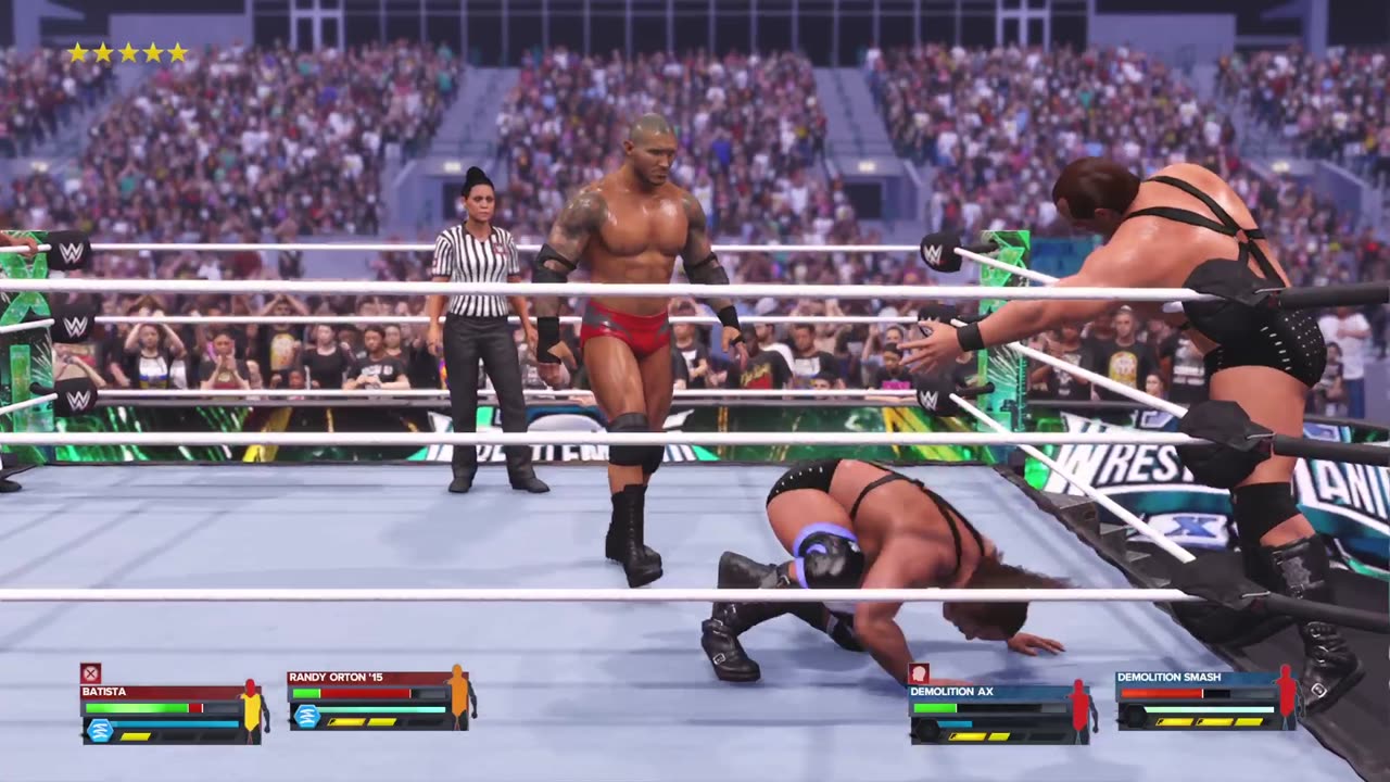 BlackMonkTheGamer - WWE 2K24: Tag Tournament Match Evolution VS Demolition