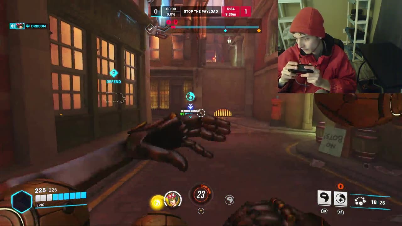 Overwatch 2 Season 8 Competitive Online Multiplayer Match #10 Part #1 On Xbox One