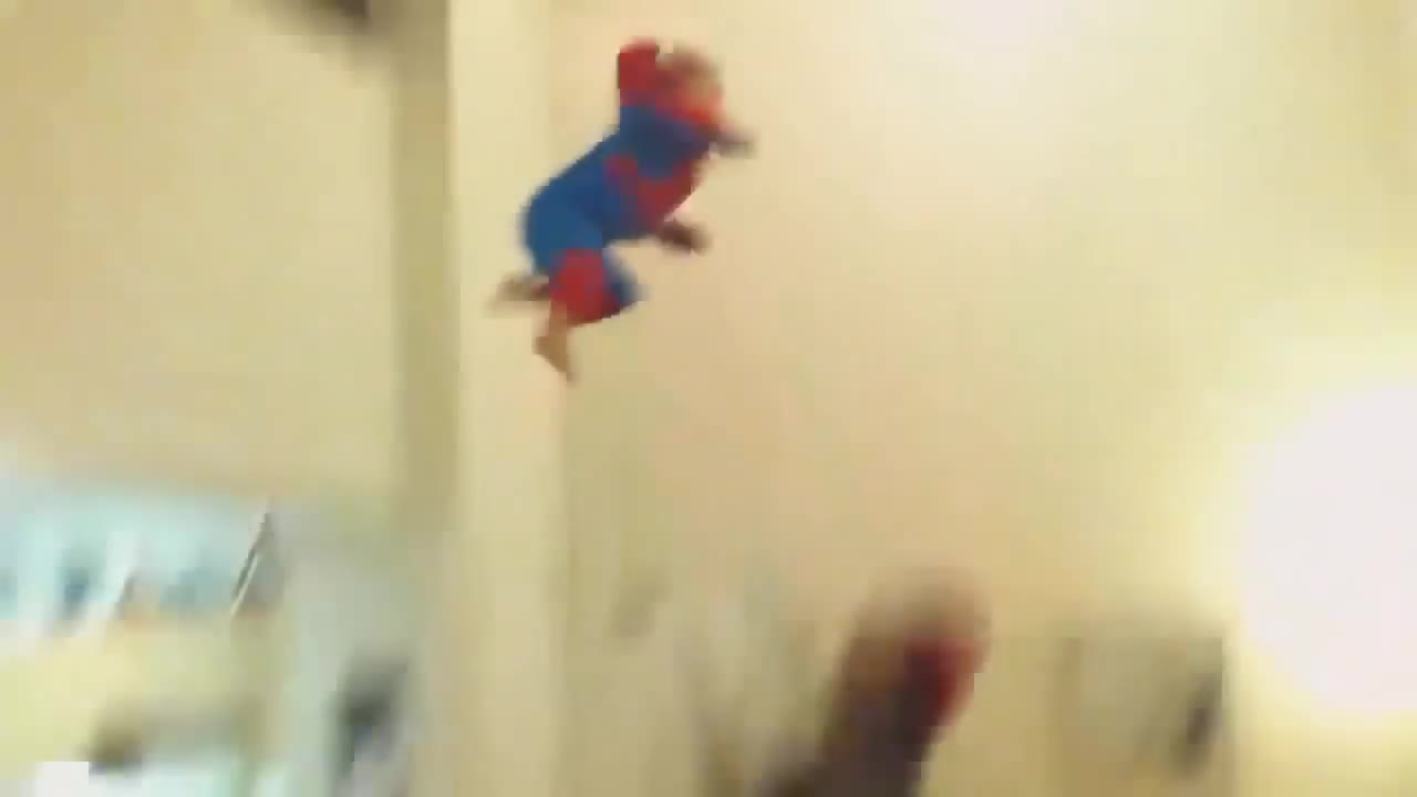 real flying babby caught on film