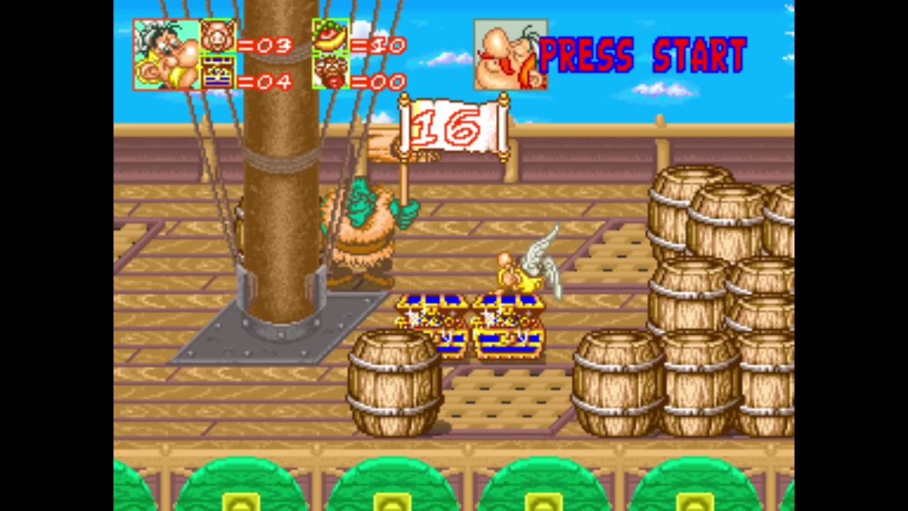 Asterix Arcade Game, konami 1992, playthrough