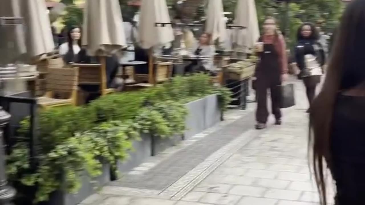 Showing the true face of Hamas terror on the streets of LA… brave very brave