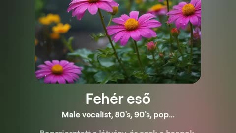 Fehér eső - AI-generált pop vicces szöveggel