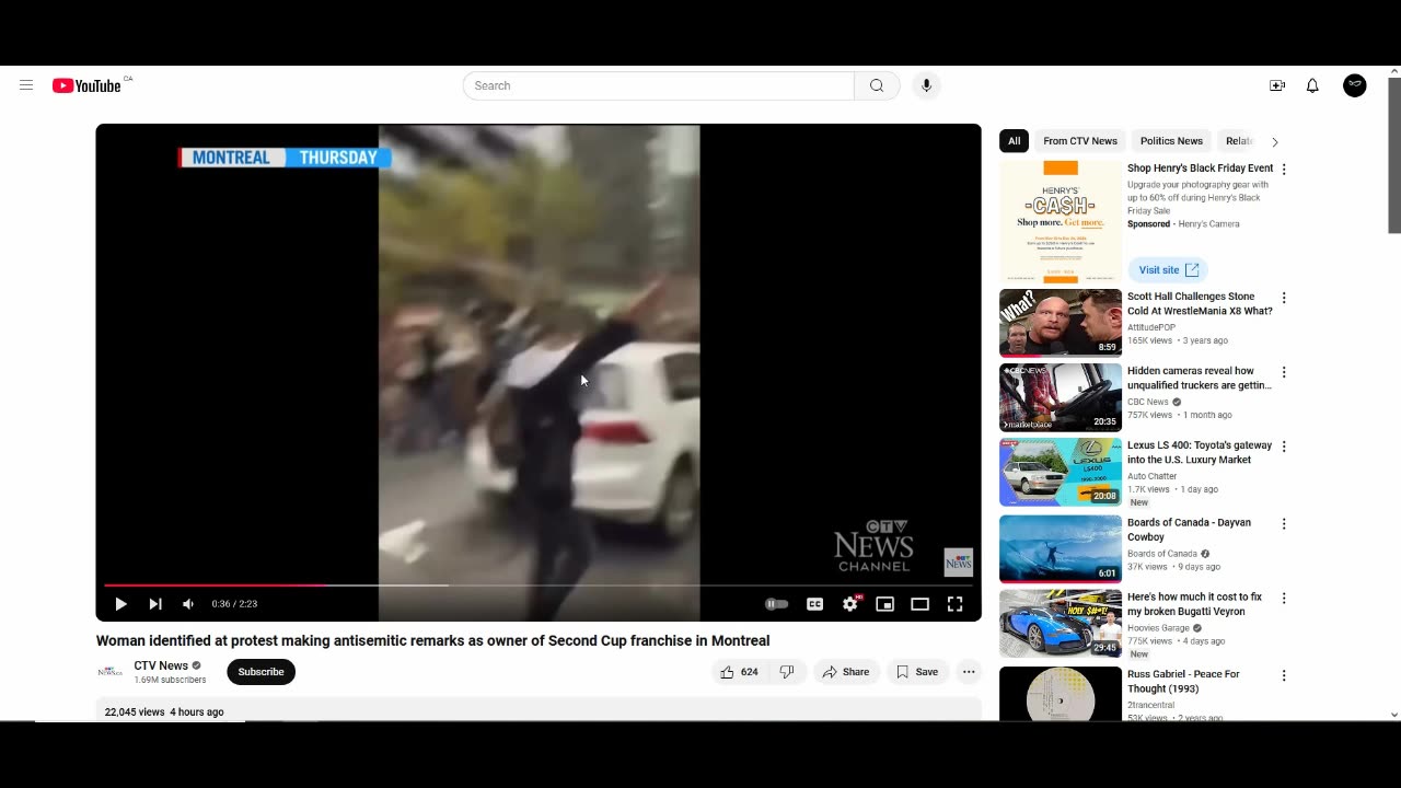 Crisis actor at protest making antisemitic remarks Part 2