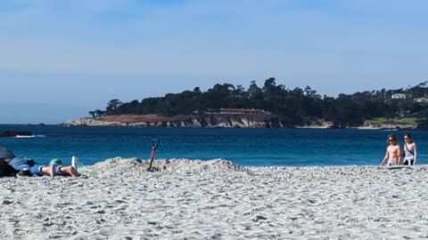 Sunny Carmel Beach