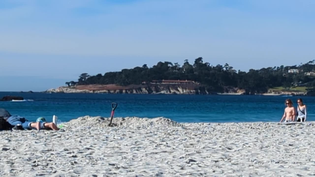 Sunny Carmel Beach