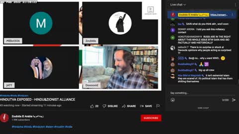 R Zoubida 2022-02-22 Hindutva Exposed - Hindu & Zionist Alliance #privated