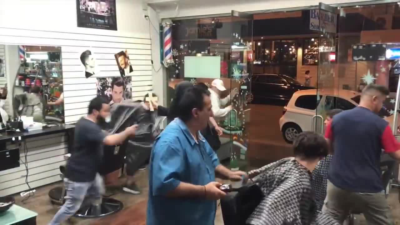 The Halloween Prank at the salon