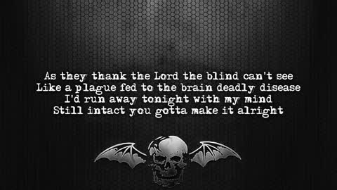 Avenged Sevenfold - Blinded In Chains [Lyrics on screen] [Full HD]