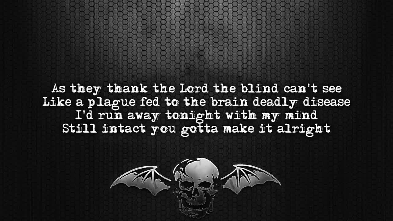 Avenged Sevenfold - Blinded In Chains [Lyrics on screen] [Full HD]