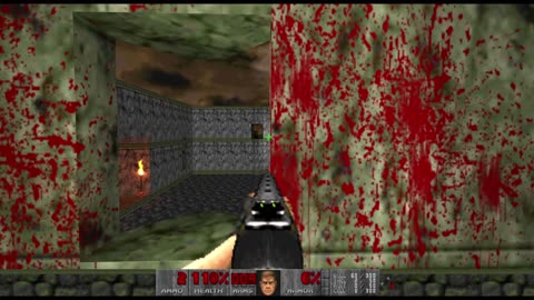 Brutal Doom 2 - Master Levels - Pistol Start - Hard Realism - Bloodsea Keep (BLOODSEA.WAD, level 14)