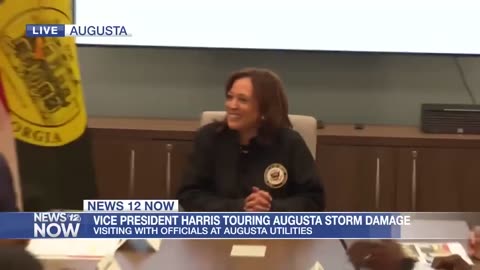 Kamala Harris kicks press out of room after photo op with Mayor