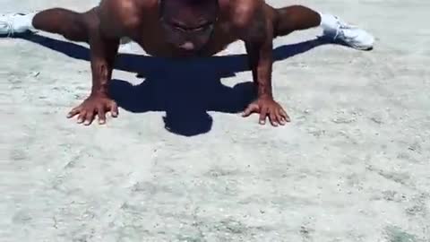 shoulder push - ups