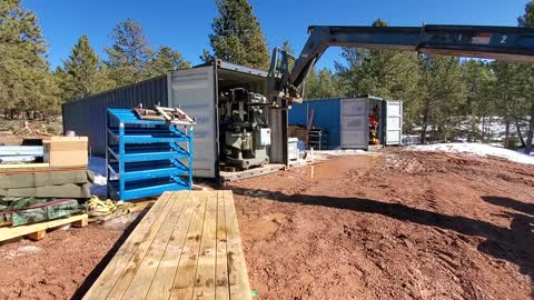 Unloading the Mill final steps