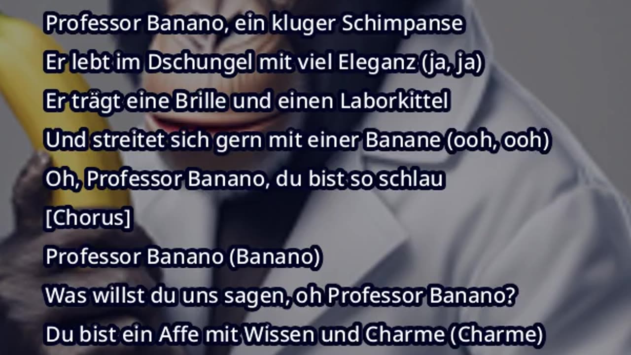 Professor Banano Song