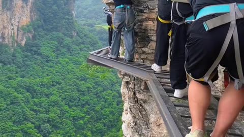 Dangerous climb