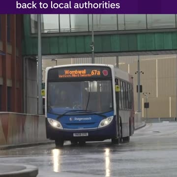 Government unveils measures to hand control of bus services back to local authorities