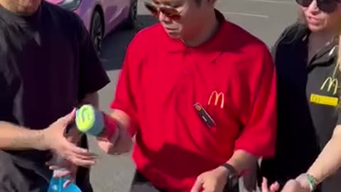 Mcdonald manager got the biggest surprise in his life