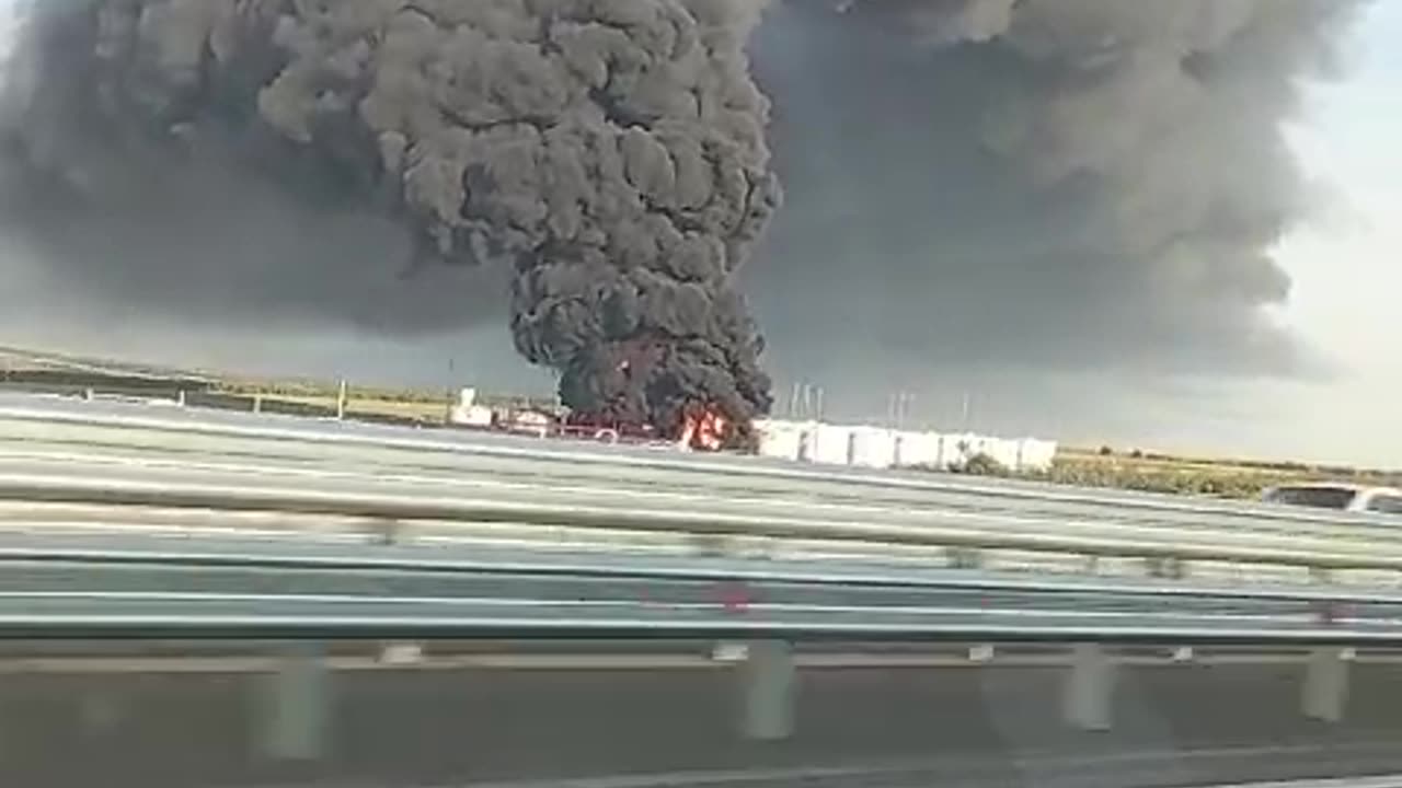 fire in Russia