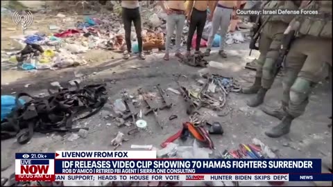 Israel-Hamas war: IDF soldiers break code, as Hamas fighters surrender | LiveNOW from FOX