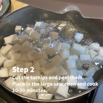 Mashed Turnips with Bacon Recipe