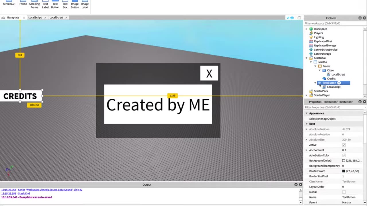 Screen GUI Intro