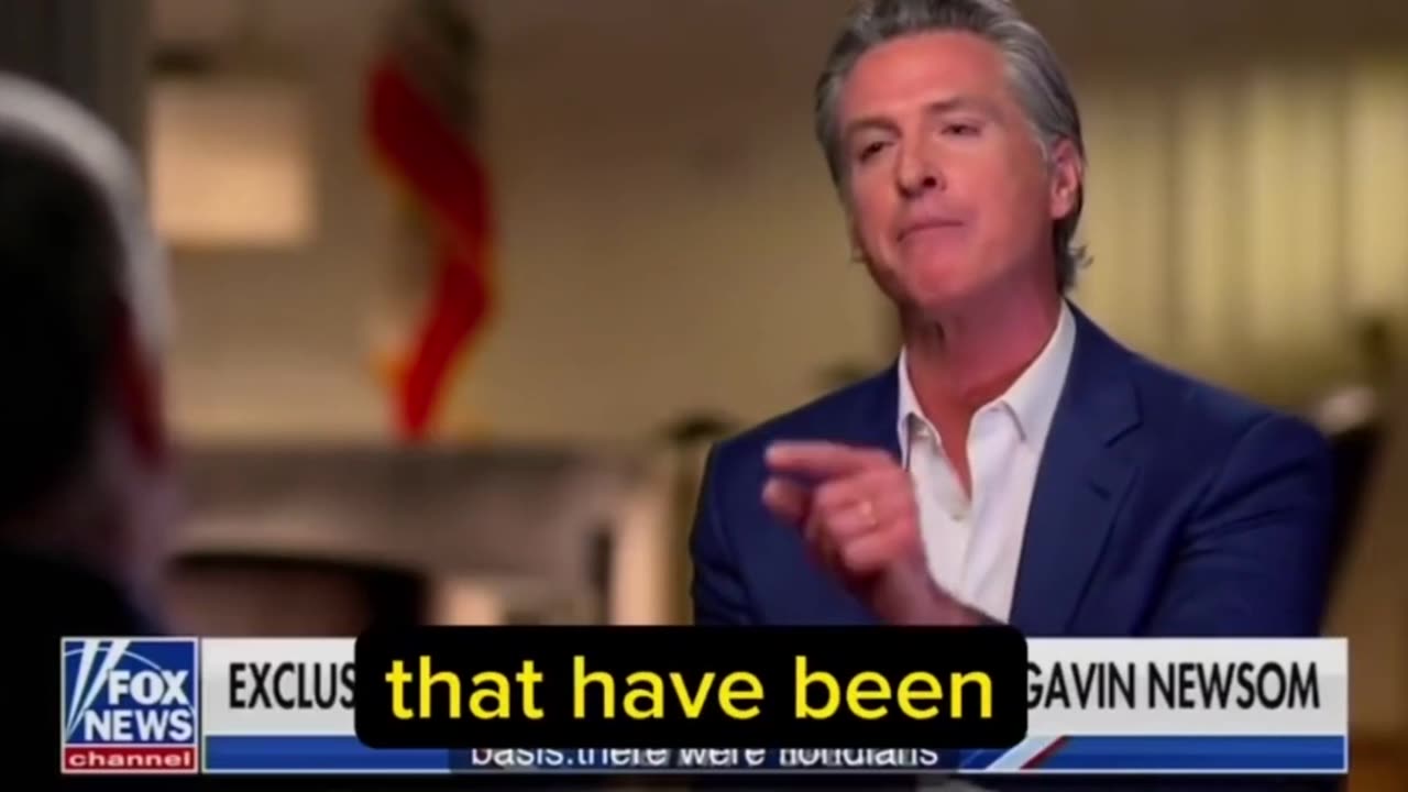 Sean Hannity BLASTS Gavin Newsom In Powerful Clip