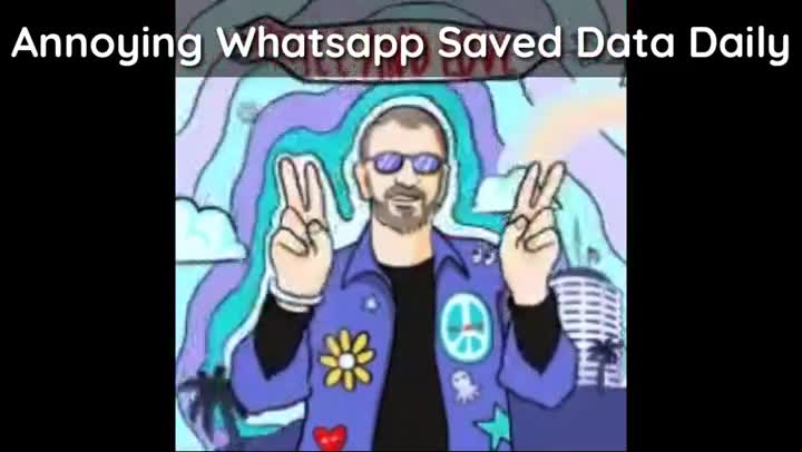 Annoying Whatsapp Saved Data Daily