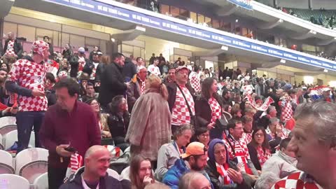 Slavlje hrvatskih navijača u Francuskoj