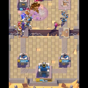 Desafio amenaza de cohete #clashroyale