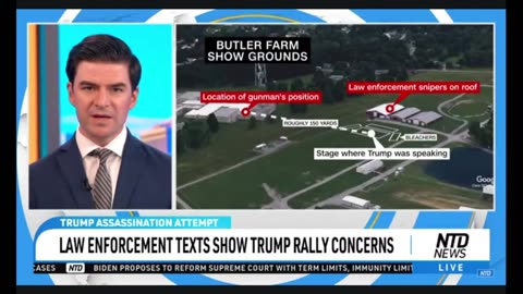 LAW ENFORCEMENT TEXTS SHOW TRUMP RALLY CONCERNS