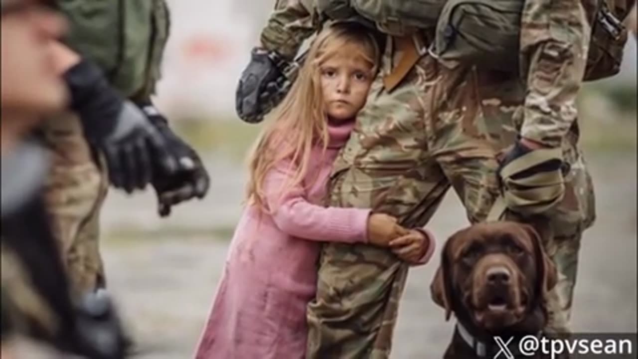 Russians saving children in Ukraine, always about the kids ..