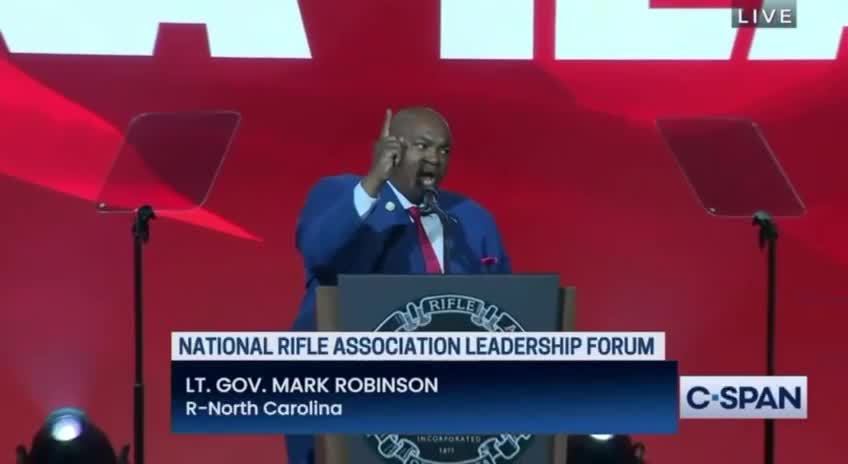 NC Lt. Gov. Mark Robinson on those who want to tear down the 2nd amendment!