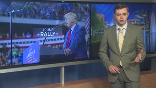 Donald Trump makes first public appearance since subpoena