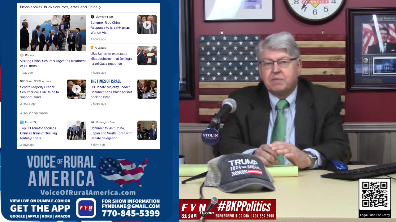 LIVESTREAM - Monday 10/9 8:00am ET - Voice of Rural America with BKP